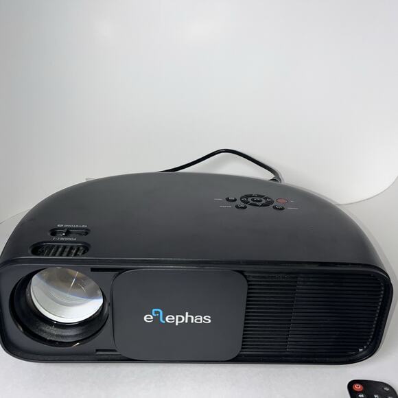 720P HD LED Movie Projector, with 3000:1 Contrast Support HDMI USB VGA Smartphon - Picture 1 of 8